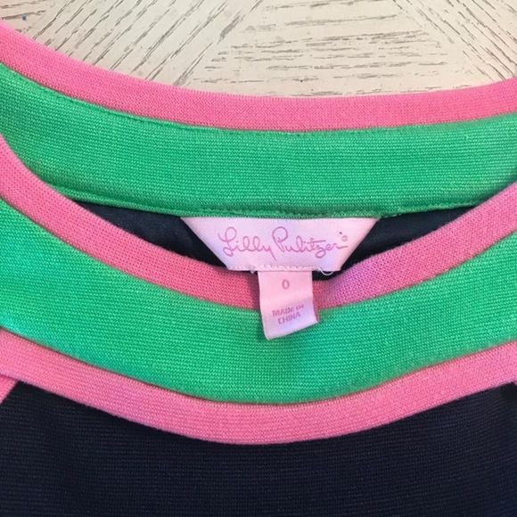 Lily Pulitzer size 0 scoop neck stretchy dress  - Picture 8 of 10